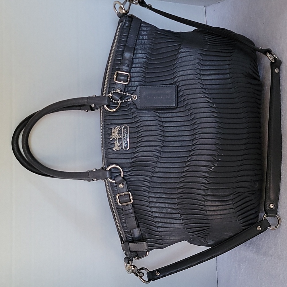 Coach Madison Lindsay North/South satchel